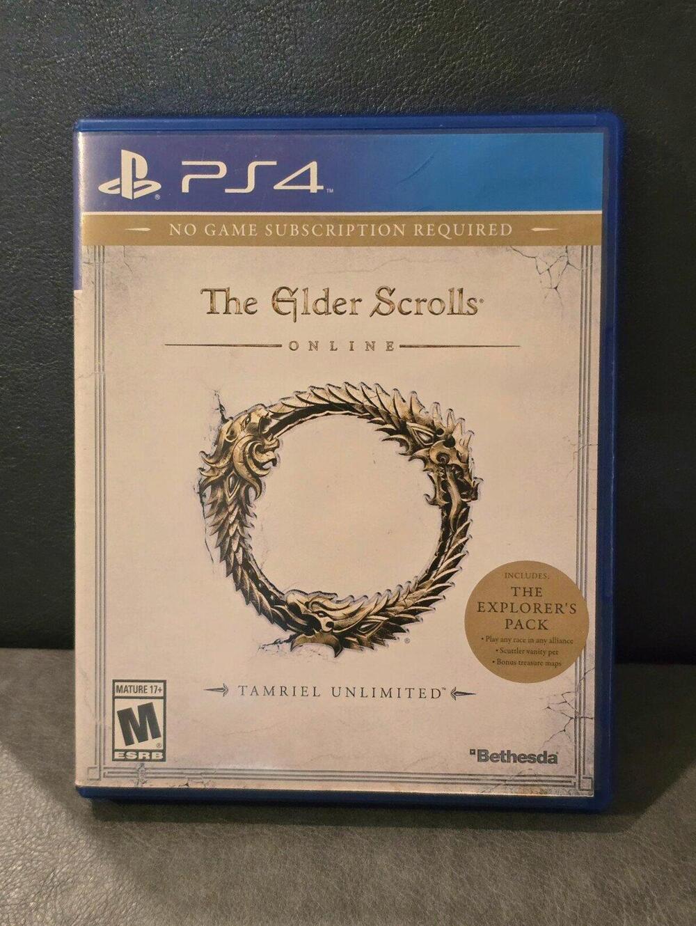 The Elder Scrolls PS4 Game